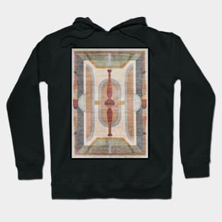 renaissance geometric pattern Hoodie